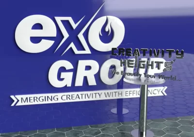 EXO Group Logo White