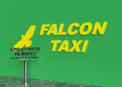 Falcon Taxi Logo