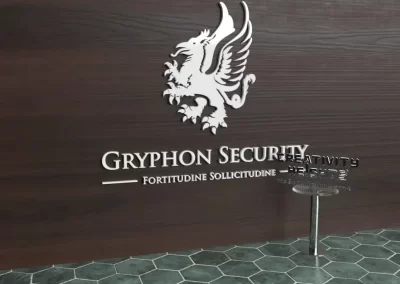 Gryphon Security Logo White