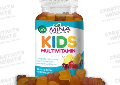 Kids Front With Gummies