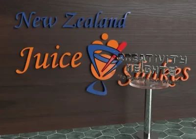 Unique and Creative Logo Designed for New Zealand Juice And Shakes Logo