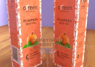 Pumpkin Oil Package Design