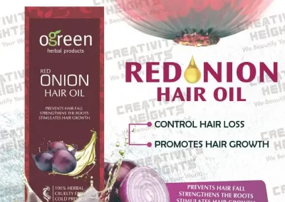 oGreen Red Onion Oil