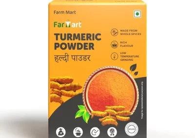 Farmmart Turmeric Powder Front View