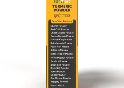 Farmmart Turmeric Powder Side View