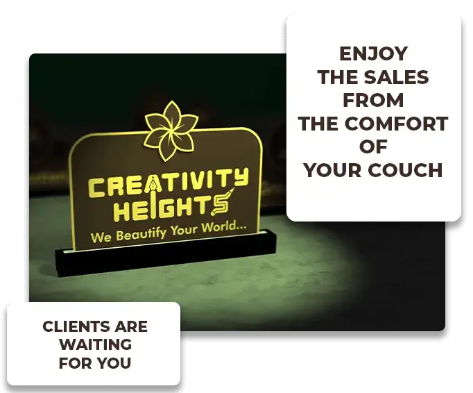 Creativity Heights Banner | Enjoy The Sales from The Comfort of Your Couch Creativity Heights Banner | Enjoy The Sales from The Comfort of Your Couch